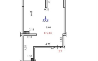Продажа 2-комнатной квартиры, 56 м², пр. Рыскулова, дом  103/7 стр - Продажа квартир в Казахстане