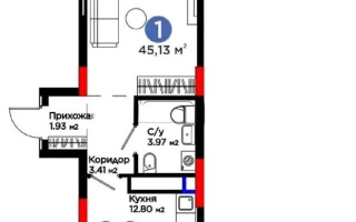 Продажа 2-комнатной квартиры, 46 м² - Продажа офисных и торговых помещений в Уральске