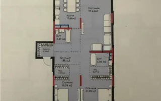 Продажа 3-комнатной квартиры, 130.9 м² - Продажа трехкомнатных квартир от собственников в Алматы - страница 24