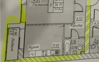 Продажа 1-комнатной квартиры, 38 м², ул. Тынышбайулы, дом  5 - Продажа  однокомнатных квартир в Астане без посредников