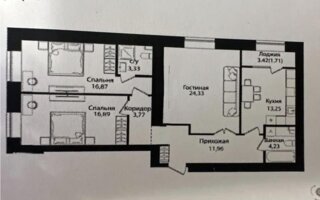 Продажа 3-комнатной квартиры, 96.34 м² - Продажа трехкомнатных квартир в монолитно-каркасном доме в Казахстане
