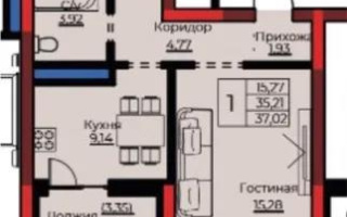 Продажа 1-комнатной квартиры, 37 м², ул. Е-908, дом  24 - Продажа  однокомнатных квартир в Астане без посредников