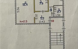 Продажа 2-комнатной квартиры, 44 м², ул. Карла Маркса, дом  18 - Продажа  двухкомнатных квартир в Шахтинске