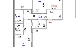 Продажа 3-комнатной квартиры, 109 м², ул. Шаймерденова, дом  2 - Продажа квартир в Астане
