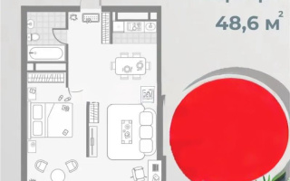 Продажа 2-комнатной квартиры, 48.6 м², пр. Райымбека, дом  349/1 - Продажа квартир в Алматы