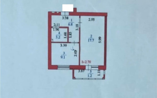 Продажа 1-комнатной квартиры, 39 м², пр. Кошкарбаева, дом  29 - Продажа квартир в Астане