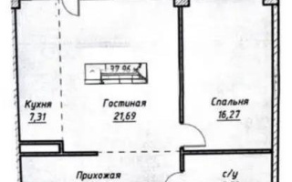 Продажа 2-комнатной квартиры, 62.85 м², ул. Омарова, дом  150 - Продажа  двухкомнатных квартир в Астане с фото