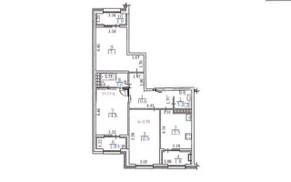 Продажа 3-комнатной квартиры, 85.1 м², ул. Северное Кольцо, дом  92/3 - Продажа  трехкомнатных квартир в новостройках Алматы без посредников