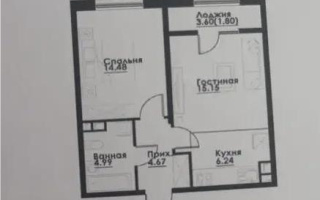Продажа 2-комнатной квартиры, 48 м², ул. Фадеева, дом  38г - Продажа  двухкомнатных квартир в Алматы без посредников