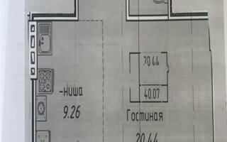 Продажа 1-комнатной квартиры, 40.17 м² - Продажа однокомнатных квартир в кирпичном доме в Астане