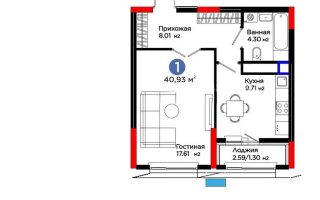 Продажа 1-комнатной квартиры, 40.93 м² - Продажа квартир в Астане - страница 11
