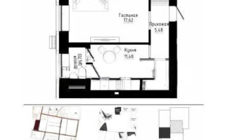 Продажа 1-комнатной квартиры, 41 м², ул. Таттимбета, дом  9 стр - Продажа  однокомнатных квартир в Астане с фото