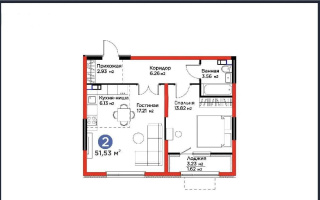 Продажа 2-комнатной квартиры, 52 м², ул. Тараз, дом  8/1 стр - Продажа  двухкомнатных квартир в Алматы