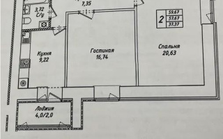 Продажа 2-комнатной квартиры, 60 м², ул. Айтматова, дом  45 стр - Продажа квартир в Астане