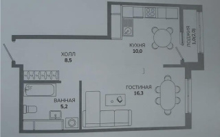 Продажа 1-комнатной квартиры, 41 м², пр. Мангилик Ел, дом  74/1 - Продажа  однокомнатных квартир в Астане с фото
