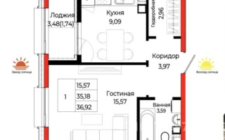 Продажа 1-комнатной квартиры, 37 м², ул. Косшыгулулы, дом  27/1 - Продажа  однокомнатных квартир в Астане