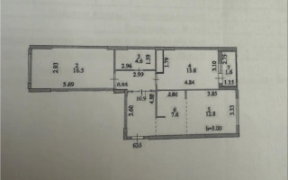 Продажа 3-комнатной квартиры, 68 м², ул. Е-36, дом  4 - Продажа  трехкомнатных квартир в Астане