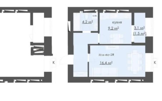 Продажа 1-комнатной квартиры, 39 м², 067 учетный квартал, дом  участок 502 - Продажа  однокомнатных квартир в Караганде
