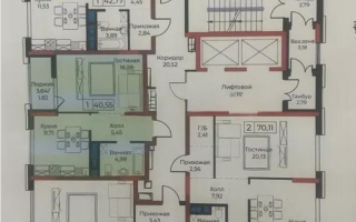 Продажа 1-комнатной квартиры, 40.55 м², пр. Улы Дала, дом  Athletic City 3 - Продажа  однокомнатных квартир в новостройках Астаны
