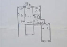 Продажа 2-комнатной квартиры, 43 м² - Продажа квартир в районе Михайловка в Караганде