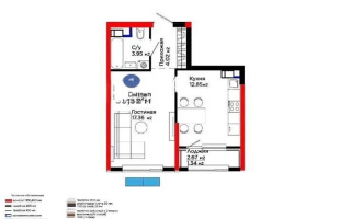 Продажа 1-комнатной квартиры, 40 м² - Продажа квартир в монолитном доме в Алматы - страница 2