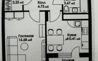 Продажа 1-комнатной квартиры, 40.4 м² - Продажа однокомнатных квартир в р-не Сарайшык Астаны