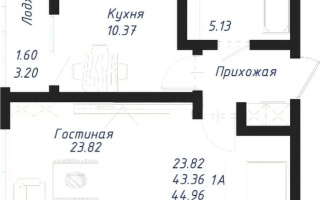 Продажа 1-комнатной квартиры, 45 м², ул. Байтурсынова, дом  16 стр - Продажа квартир в Астане