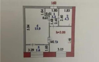 Продажа 1-комнатной квартиры, 36.6 м², ул. Керей, Жанибек хандар, дом  44/3 - Продажа квартир в Астане