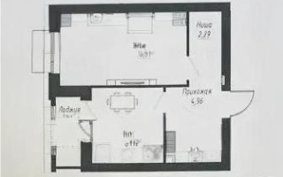 Продажа 1-комнатной квартиры, 39.19 м² - Продажа однокомнатных квартир в р-не Нура Астаны