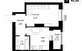 Продажа 1-комнатной квартиры, 41.35 м² - Продажа квартир от собственников в Астане