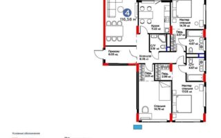 Продажа 4-комнатной квартиры, 116 м² - Недвижимость в Казахстане - страница 27