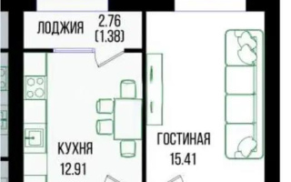 Продажа 1-комнатной квартиры, 40.14 м², ул. Е-15, дом  16 - Продажа  однокомнатных квартир в новостройках Астаны