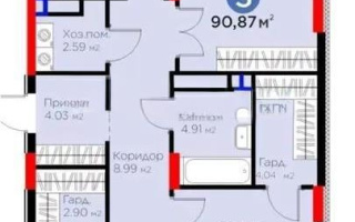 Продажа 3-комнатной квартиры, 91 м² - Продажа квартир в р-не Есиль Астаны - страница 44