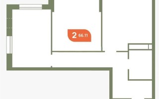 Продажа 2-комнатной квартиры, 66.11 м², пр. Рыскулова, дом  1 стр - Продажа  двухкомнатных квартир в новостройках Алматы с фото