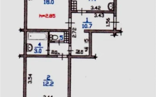Продажа 2-комнатной квартиры, 56.9 м², мкр-н Сайран, дом  2г - Продажа квартир в Алматы