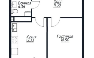 Продажа 1-комнатной квартиры, 46 м², пр. Сейфуллина, дом  467г - Продажа  однокомнатных квартир в Алматы с фото