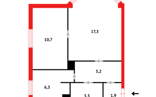 Продажа 2-комнатной квартиры, 47 м², ул. Жамбыла, дом  45 - Продажа  двухкомнатных квартир в Караганде с фото