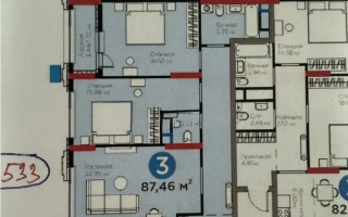Продажа 3-комнатной квартиры, 87 м², ул. Бухар жырау, дом  26 стр - Продажа  трехкомнатных квартир в Астане