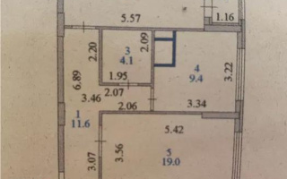 Продажа 2-комнатной квартиры, 62 м², ул. Асфендиярова, дом  6 - Продажа квартир в Астане с фото