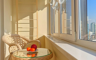 Аренда 2-комнатной квартиры, 74 м², пр. Назарбаева, дом  235б - пр. Аль-Фараби - Аренда  двухкомнатных квартир помесячно в Алматы