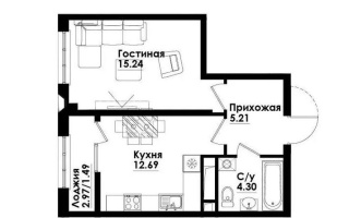Продажа 1-комнатной квартиры, 38.93 м² - Продажа однокомнатных квартир от собственников в Алматы - страница 3