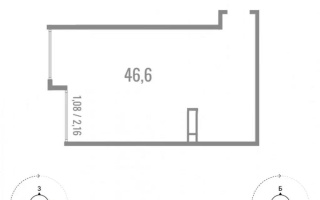 Продажа 1-комнатной квартиры, 46.6 м², пр. Алатау, дом  12а/1 - Продажа  однокомнатных квартир в Алматы без посредников с фото
