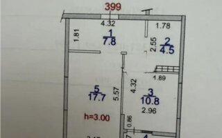 Продажа 1-комнатной квартиры, 43 м² - Продажа квартир в монолитно-каркасном доме в Казахстане