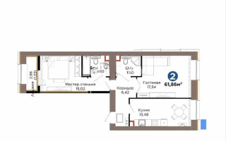 Продажа 2-комнатной квартиры, 61.86 м² - Продажа недвижимости в Астане - страница 29