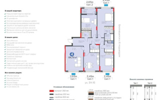 Продажа 4-комнатной квартиры, 137 м², ул. Е-899, дом  3 - Продажа  четырехкомнатных квартир в новостройках Астаны без посредников с фото
