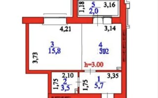 Продажа 1-комнатной квартиры, 38.2 м² - Продажа однокомнатных квартир в Астане