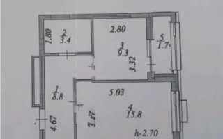 Продажа 1-комнатной квартиры, 39 м² - Продажа однокомнатных квартир в р-не Сарайшык Астаны