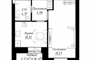 Продажа 1-комнатной квартиры, 40 м², ул. Айтматова, дом  33 - Продажа квартир в Астане
