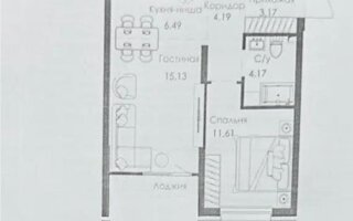 Продажа 2-комнатной квартиры, 46.56 м² - Продажа двухкомнатных квартир в Казахстане - страница 42