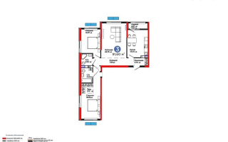 Продажа 3-комнатной квартиры, 91 м², ул. Белжайлау, дом  47а - Продажа  трехкомнатных квартир в новостройках Алматы